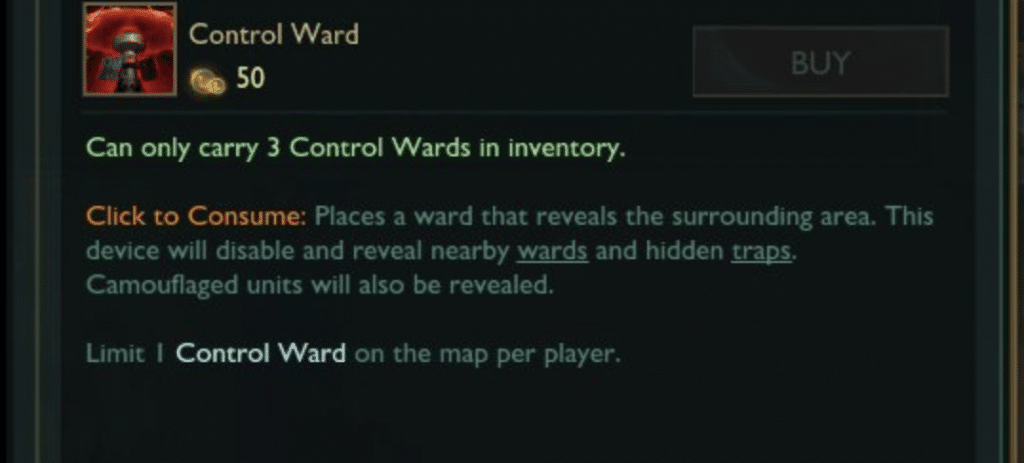 You should always have on active control ward placed by you on the map. That's a golden rule which you need to respect if you want to climb the ranked ladder