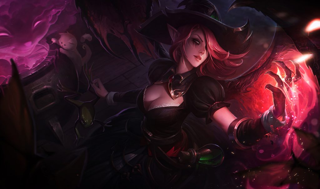 Morgana – The Fallen Hottest Female League of Legends Champion