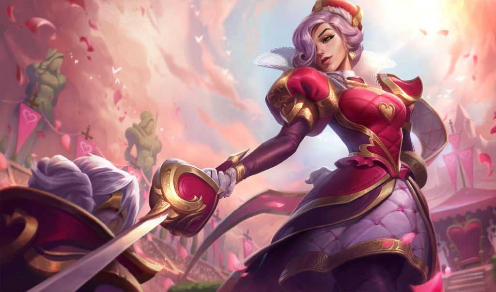 Fiora is one of those sexy LoL girls that almost everyone loves! Her looks look very appealing, and she has a powerful sword! It can't get better than that, right?