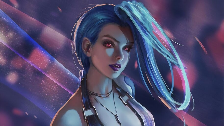 Jinx looks like Harley Quinn from DC, right? And that basically means that she's one of the hottest League champions in the game! Here's why: