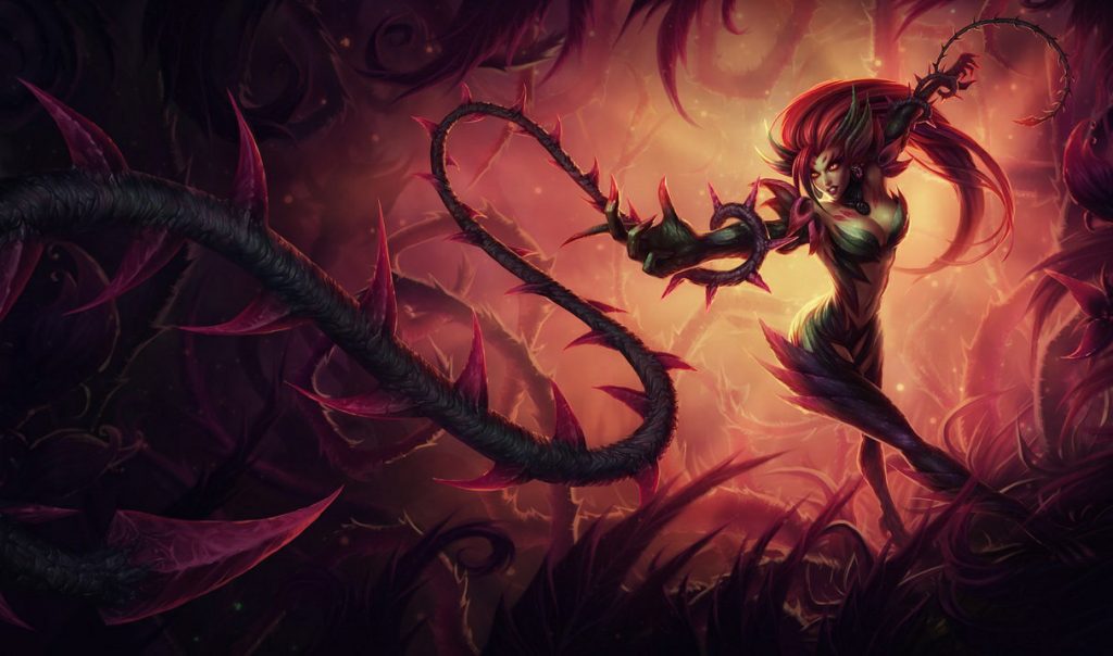 Zyra – Rise of the Thorns Hottest Female League of Legends Champion