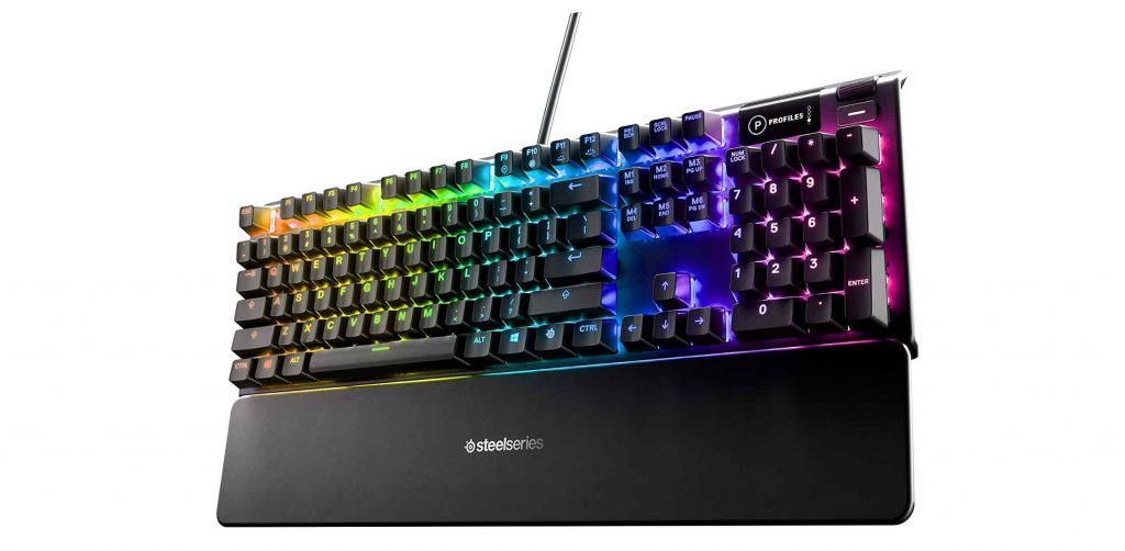 SteelSeries Apex 5 Hybrid Top Best Keyboard for OSU in 2022 2023