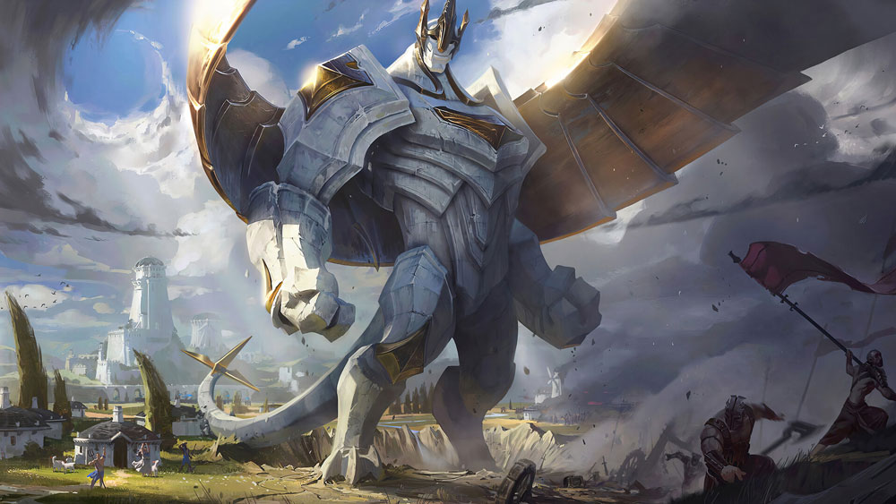 Best Roaming Mid Laner Galio League of Legends