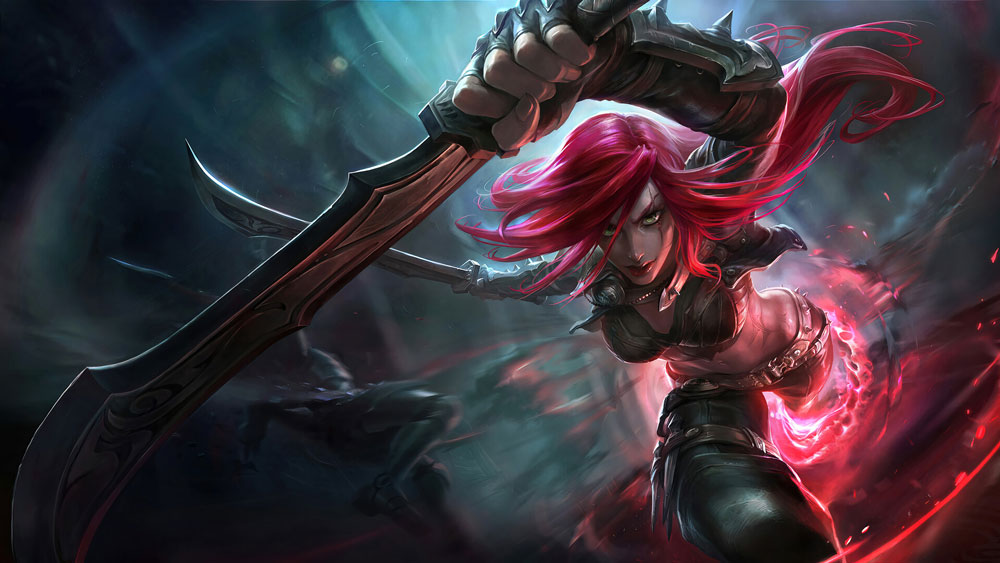 Best Roaming Mid Laner Katarina League of Legends